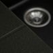 Гранітна мийка для кухні Platinum 9950 PANDORA матова Чорна GOLD 3968 фото 2