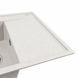 Гранитная мойка для кухни Platinum 7950 AZURIT матовый Топаз 41075 фото 6