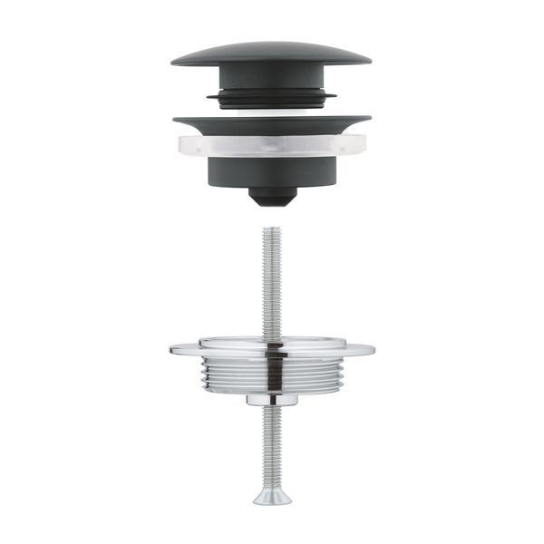 Набор смесителей 3 в 1 для ванной комнаты Grohe QuickFix Start Black UA303304TM CV032755 фото