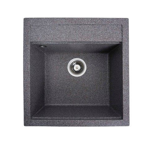 Гранитная мойка для кухни Platinum 5149 FIESTA матовая Микс 3830 фото